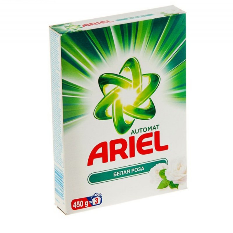 700.jpg 18722-Ariel სარეცხი ფხვნილი 450გრ, 'თეთრი ვარდი', ავტ. - Image 1