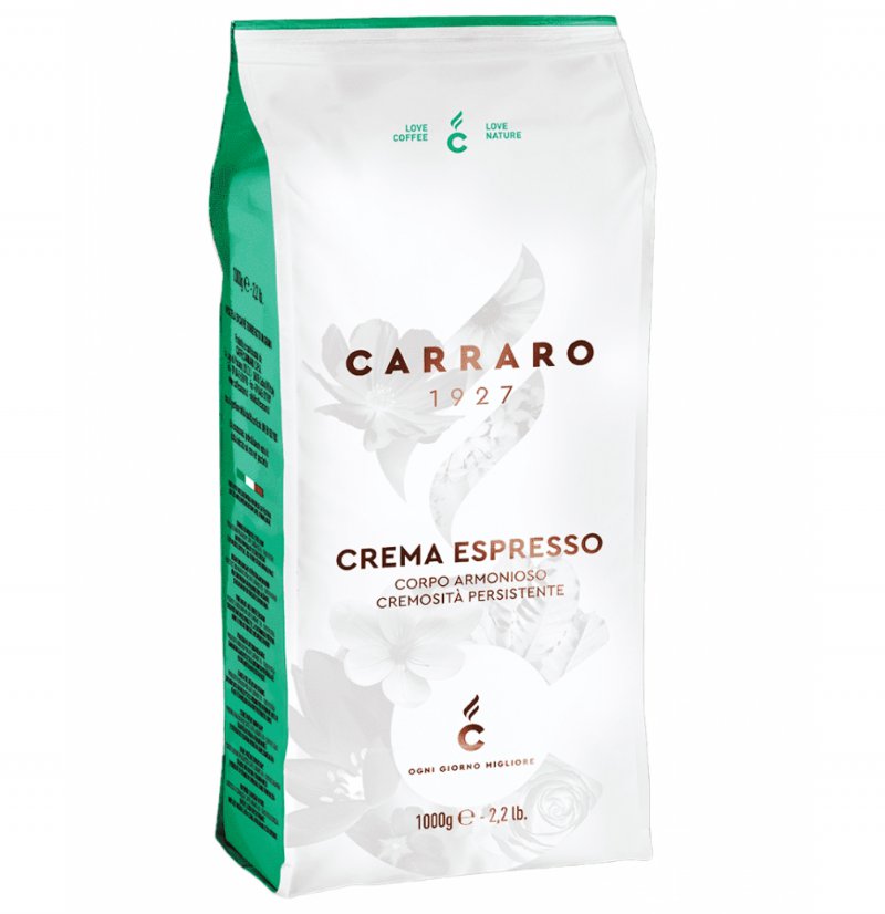 crema.jpg CARCREMA- ყავის მოხალული მარცვალი კრემა ესპრესო 1კგ - Image 1